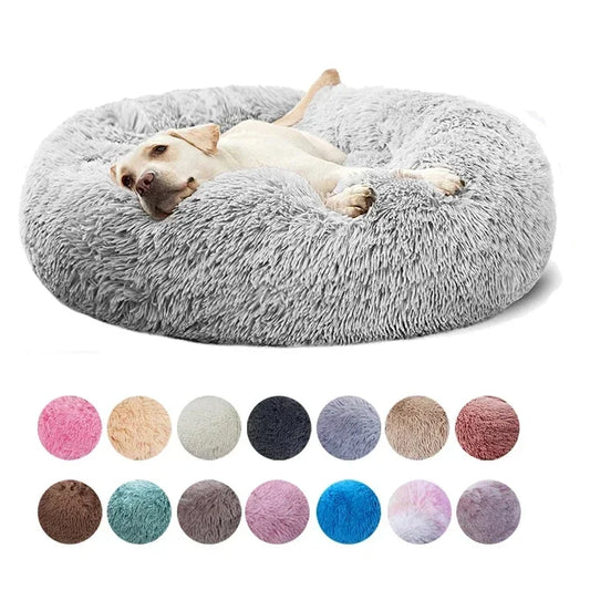 NapTail™ Calming Donut Dog Bed